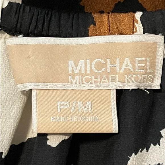 MICHAEL Michael KORS Silk Blouson Top - Picture 11 of 13